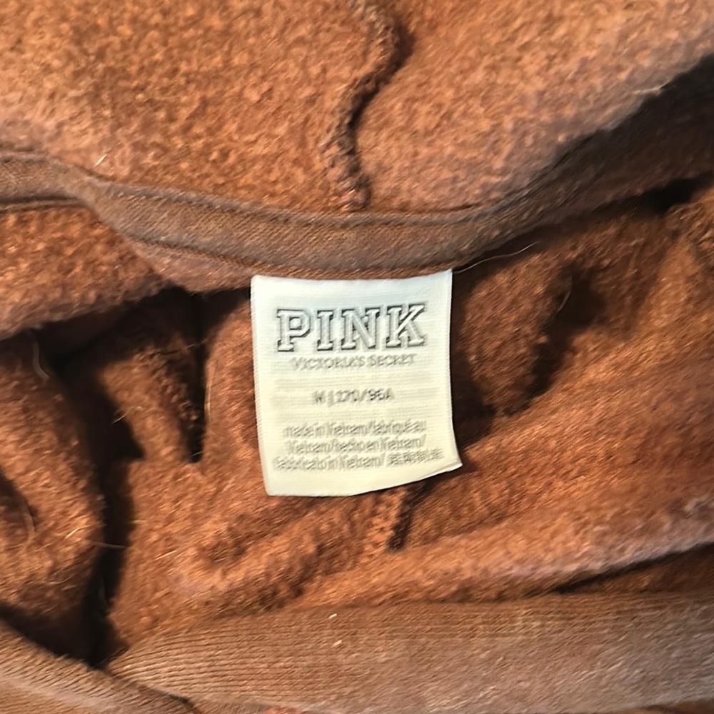 PINK Victoria's Secret Brown Hoodie
